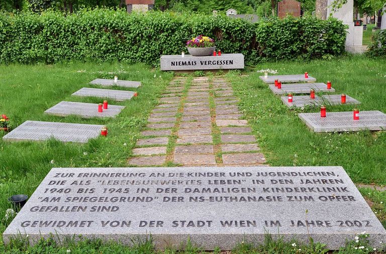 Hans Aspergeri kliinikus elu kaotanud laste matmispaik Viinis