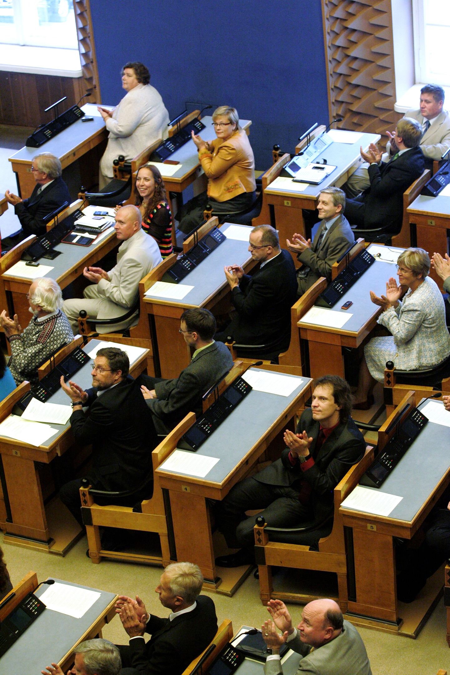 Riigikogu IX koosseisu VIII istungjärgu avaistung.