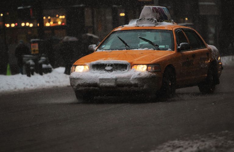 Lumine takso New Yorgis. Pilt on illustratiivne.