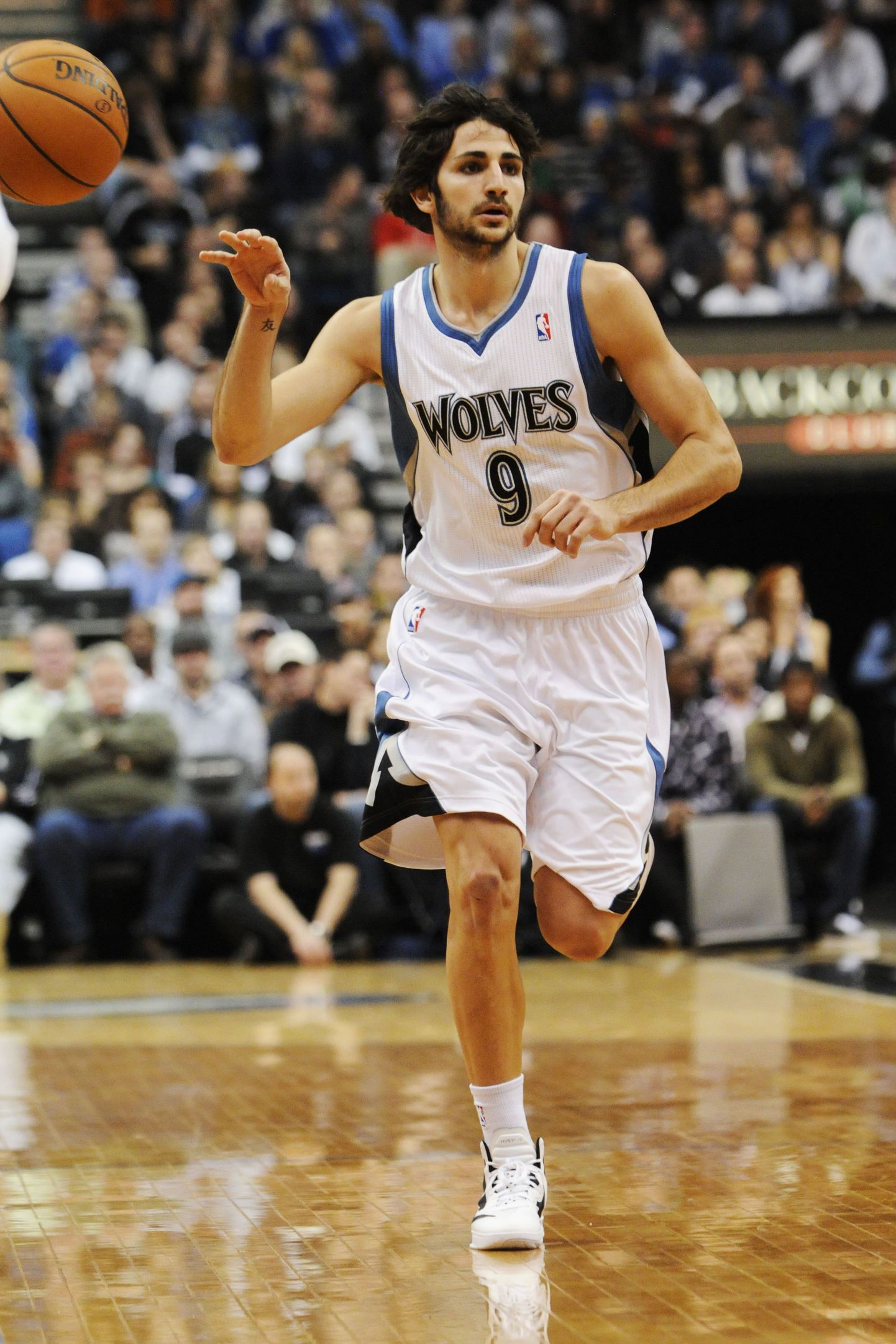 Minnesota Timberwolvesi mängujuht Ricky Rubio.