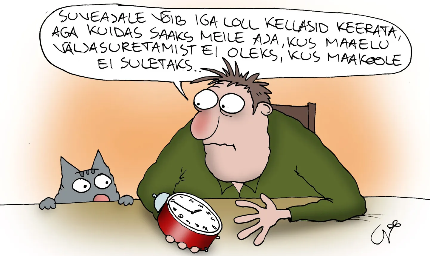 Urmas Nemvalts joonistab.