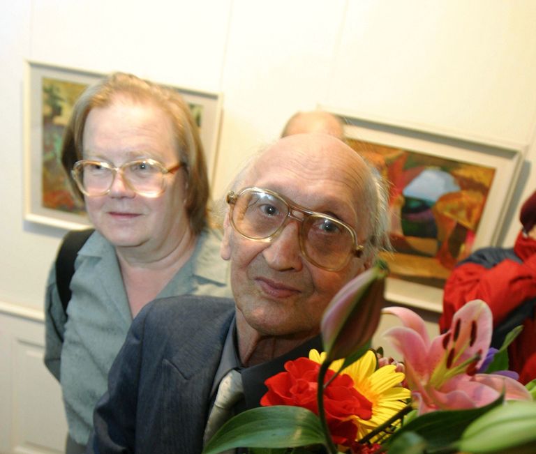 Eeva Ant ja Lembit Saarts septembris 2004.