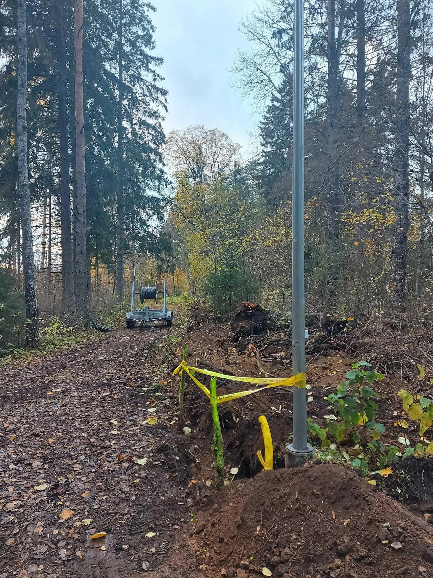 Sõmeru terviserada saab uue valgustatud rajalõigu.