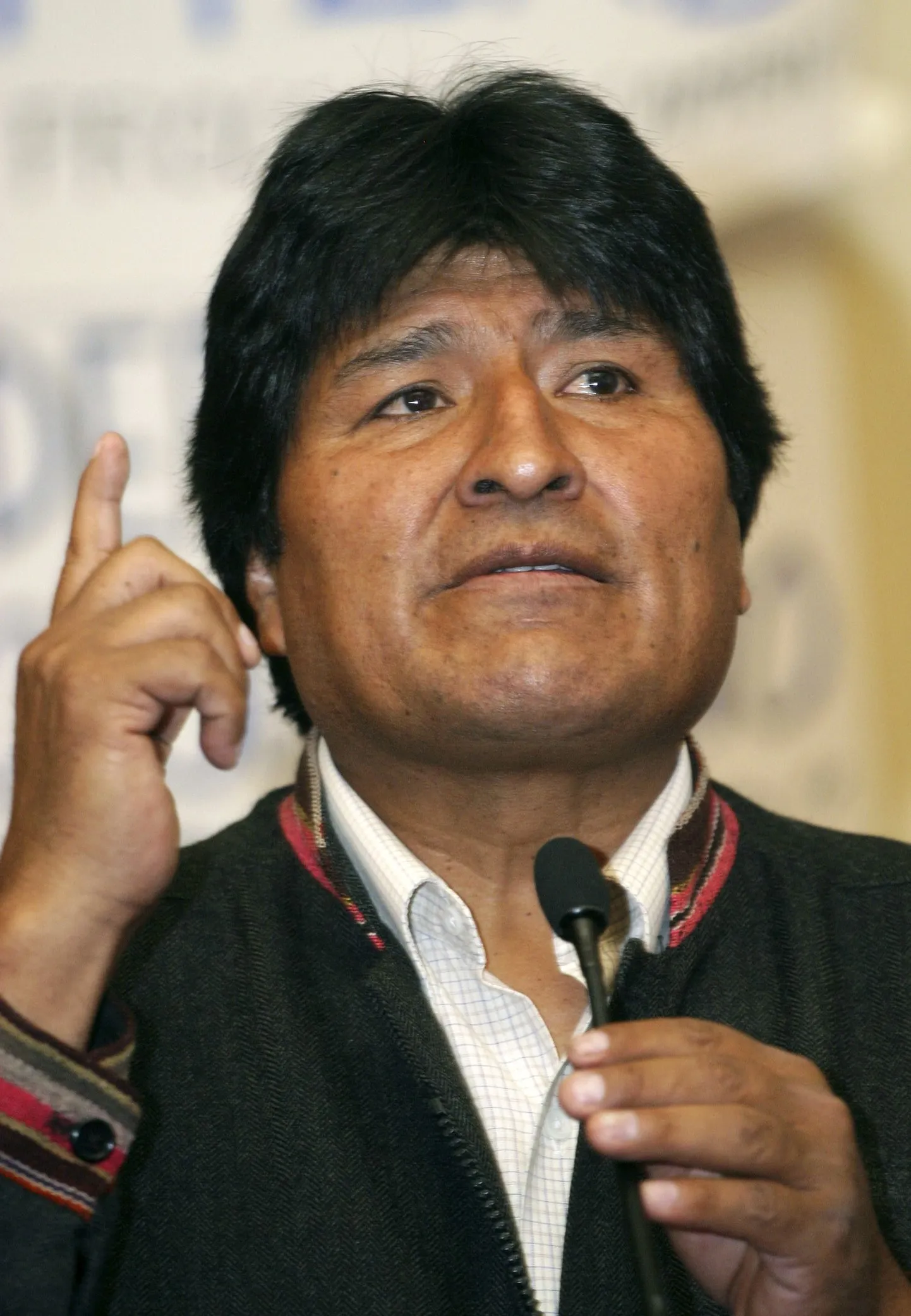Boliivia president Evo Morales
