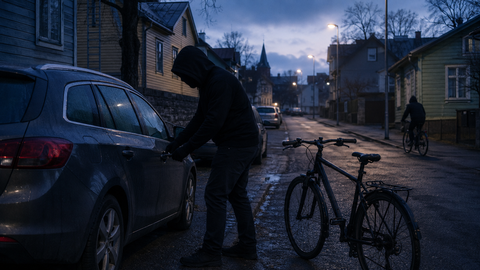 Kahtlased tegelased luusivad võõrastes hoovides ja autode juures