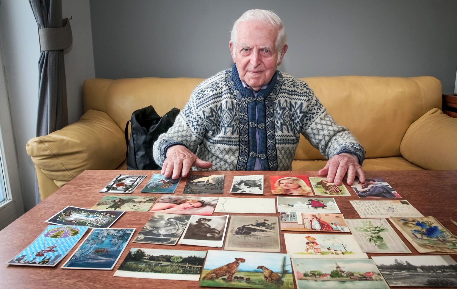 97aastane Henno Sepp avaldas, et kingib suure osa oma kogust lasteaedadele ja koolidele.