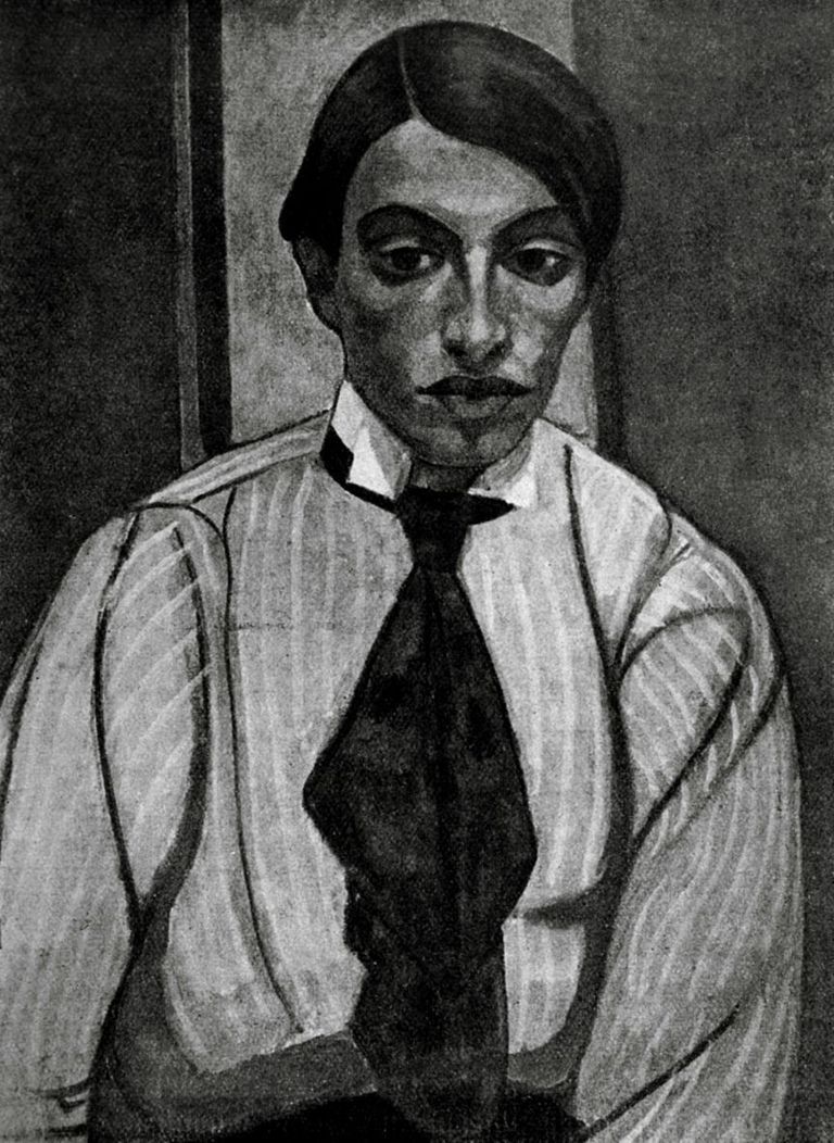 Konrad Mägi. Natan Altmani portree (1910–1911)
