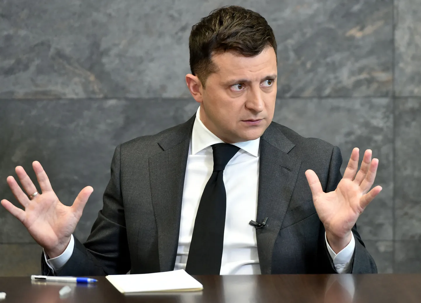 Ukraina president Volodõmõr Zelenskõi.