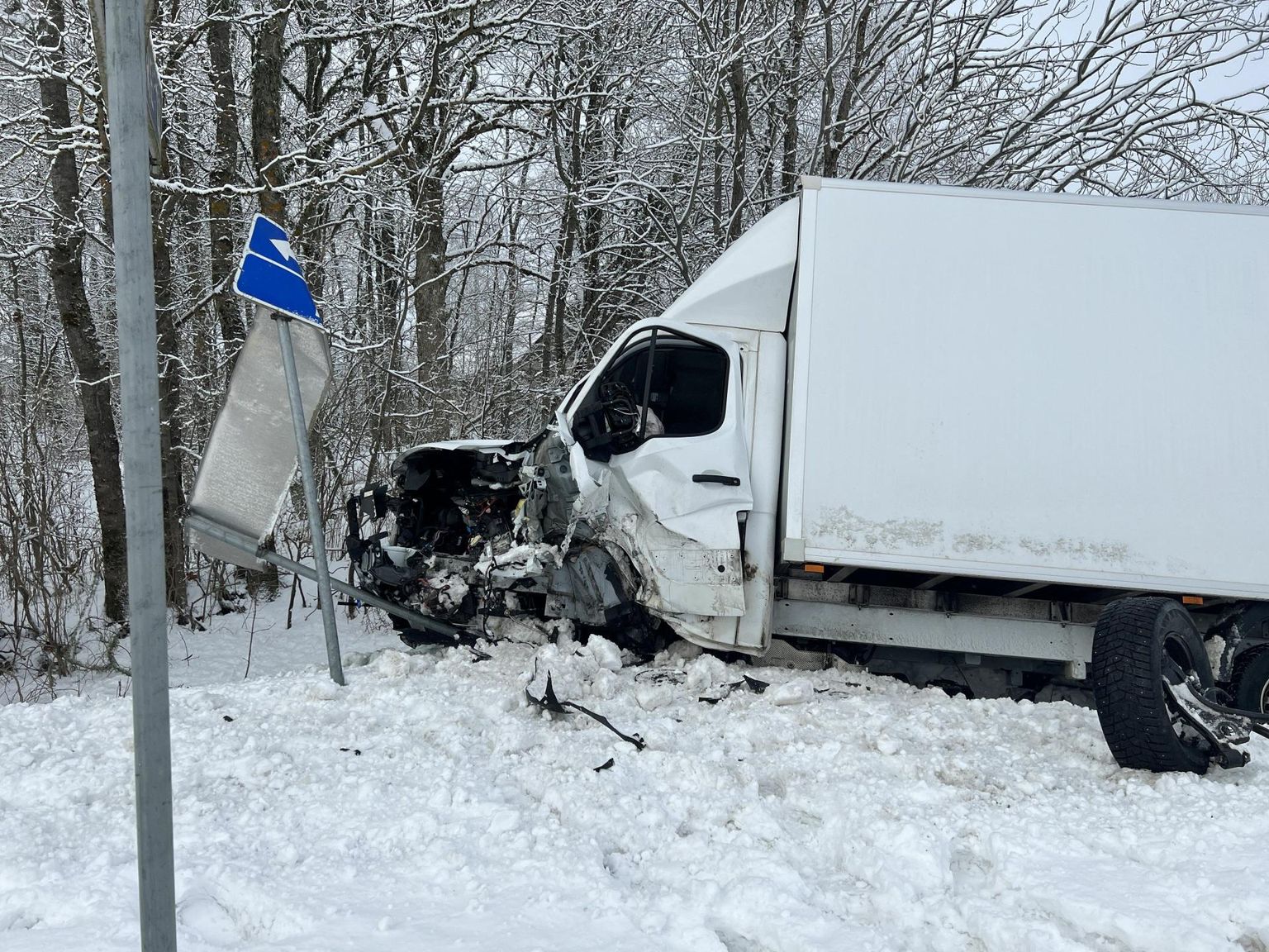 Liiklusõnnetus Moe lähistel.