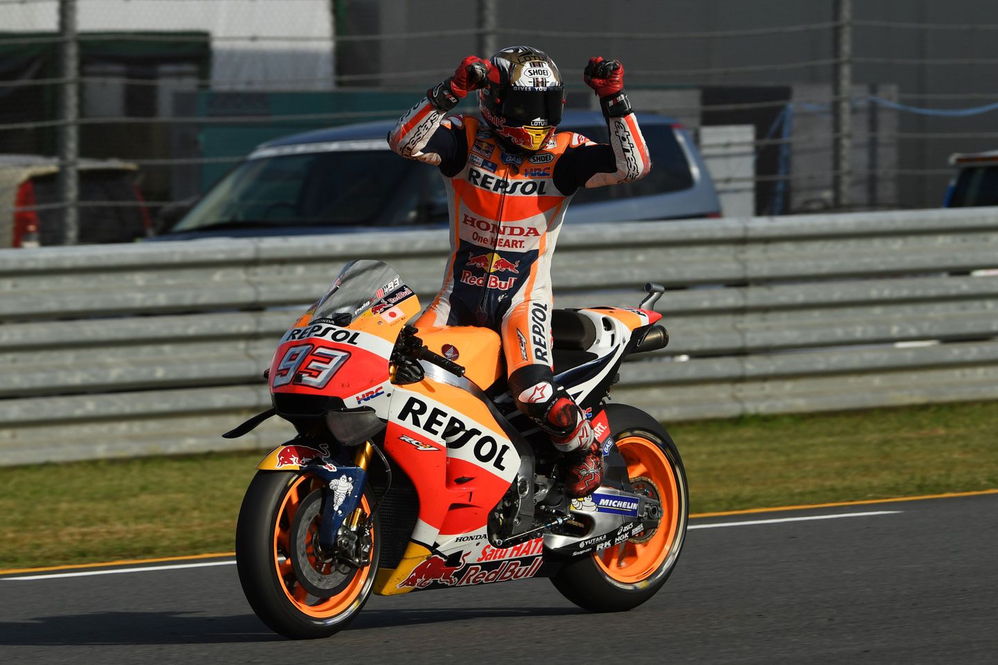 Marc Marquez tuli MotoGP sarjas kolmandat korda maailmameistriks.