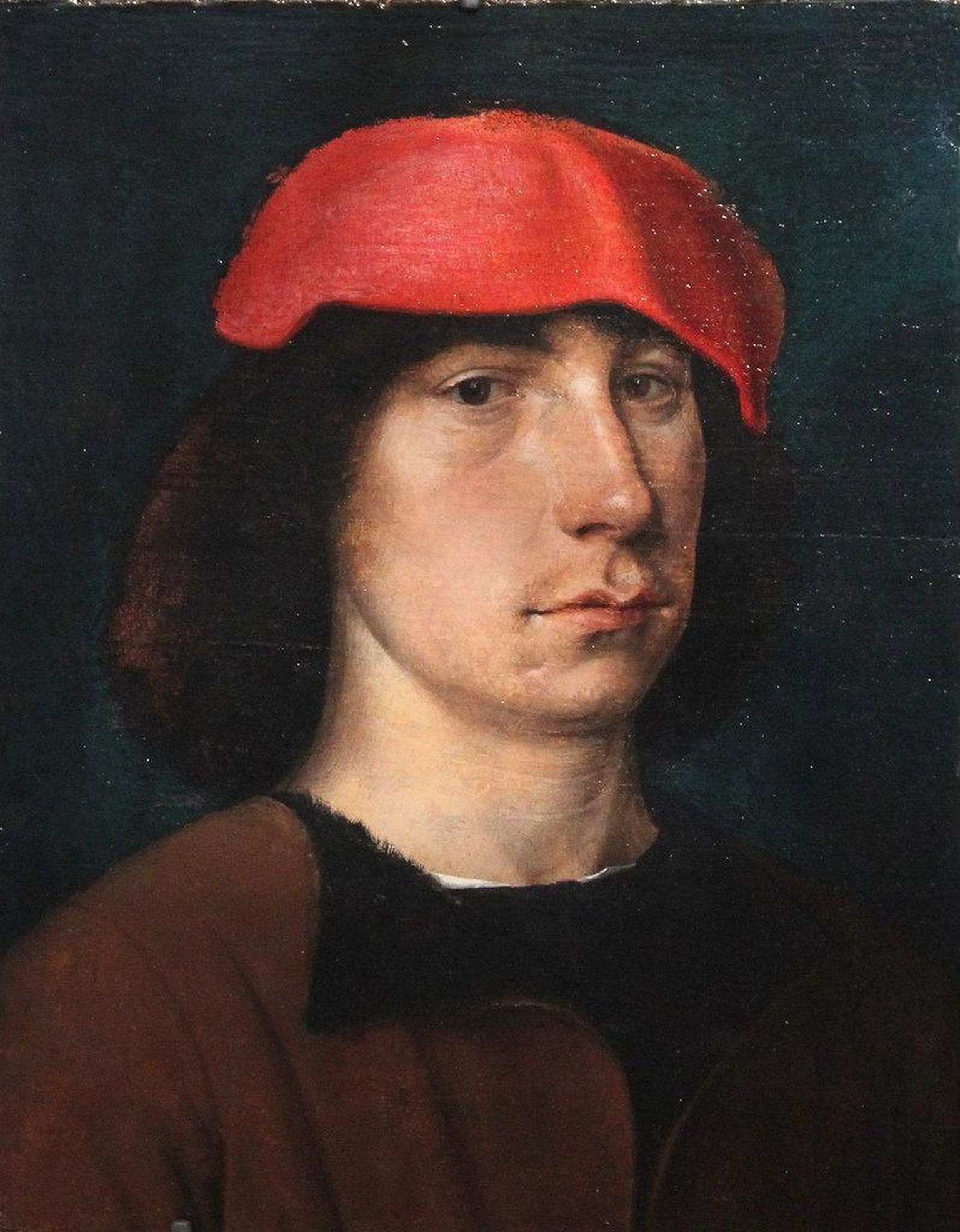 «Noormeest punase mütsiga» peetakse Sittowi autoportreeks.