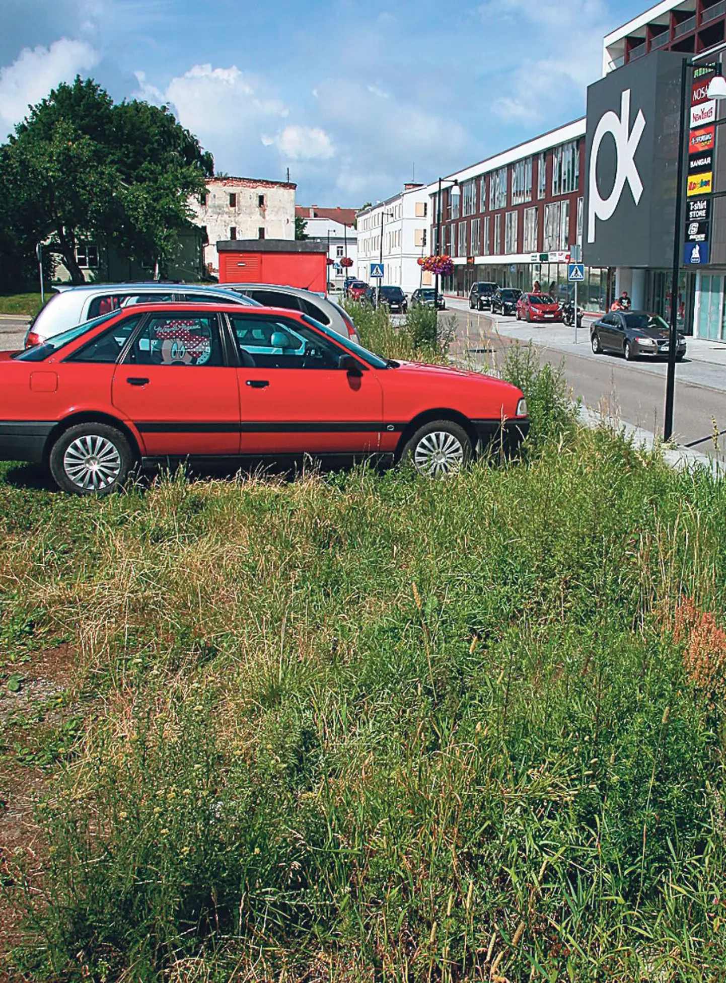 Kesklinna “džunglis” parkivad autod.