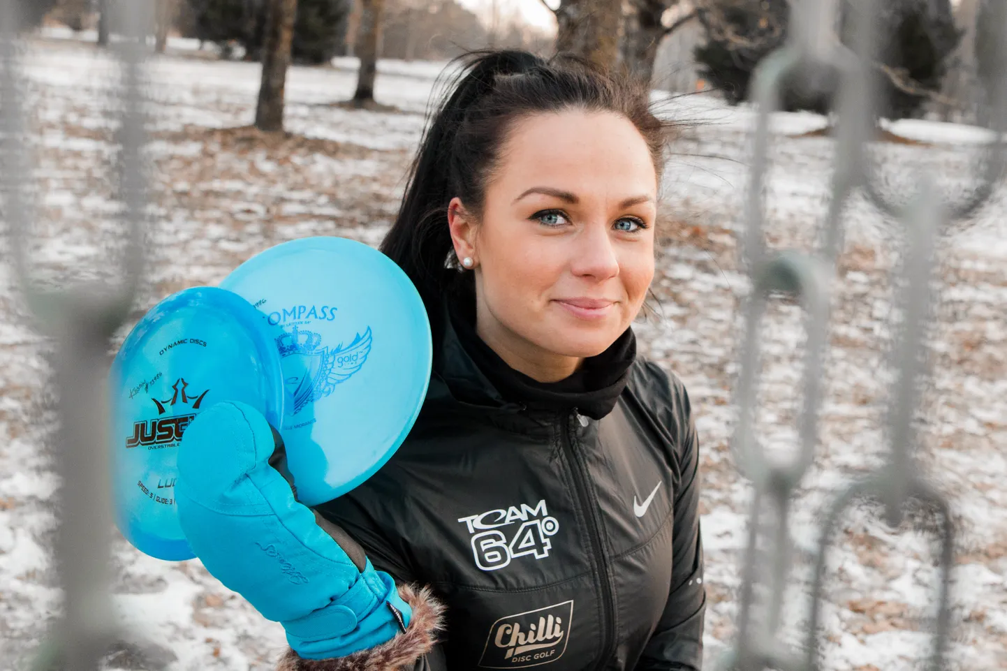 Fotol: Kristin Tattar, discgolf