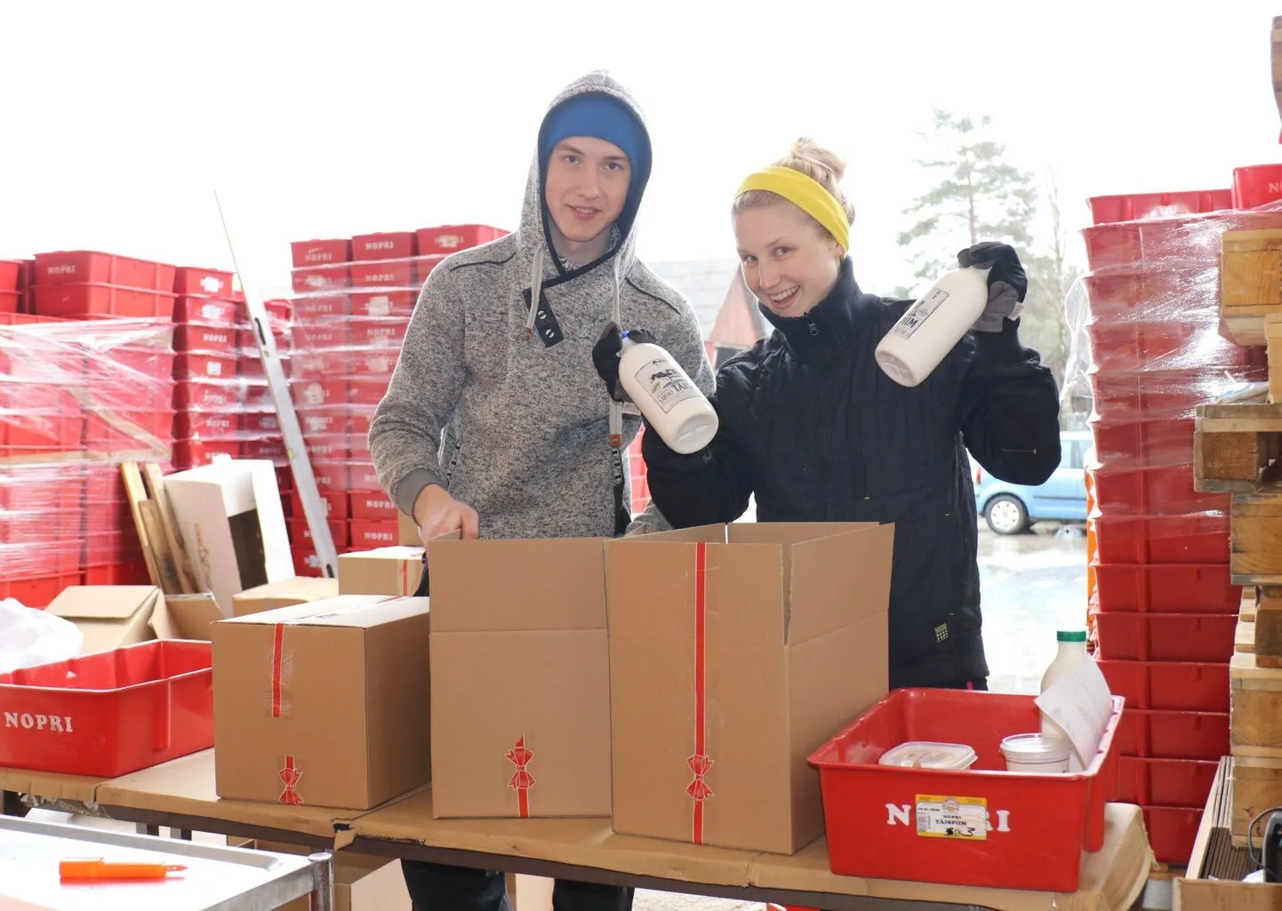 Teiste hulgas leiab Pärnumaal tööd e-poe komplekteerija.