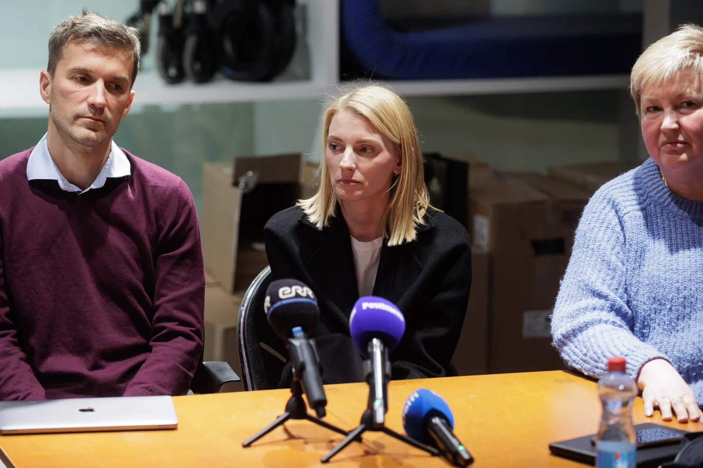 Kristo Tohver, Johanna-Maria Lehtme ja Marika Priske