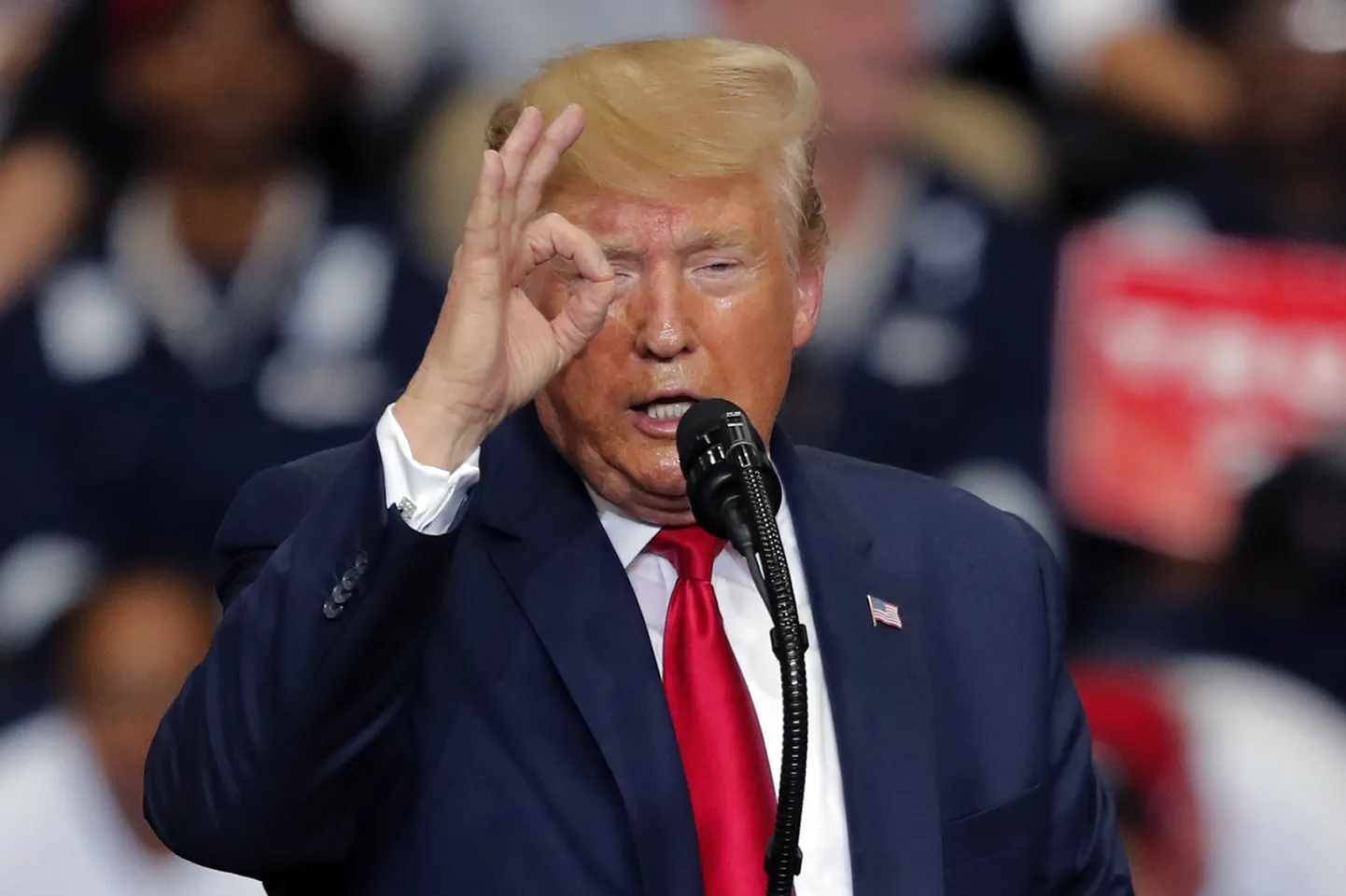 USA president Donald Trump.