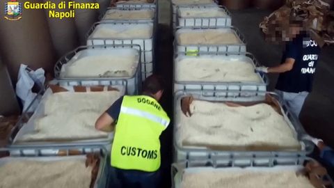 Itaaalia konfiskeeris 14 tonni ISIS-e amfetamiini Süüriast