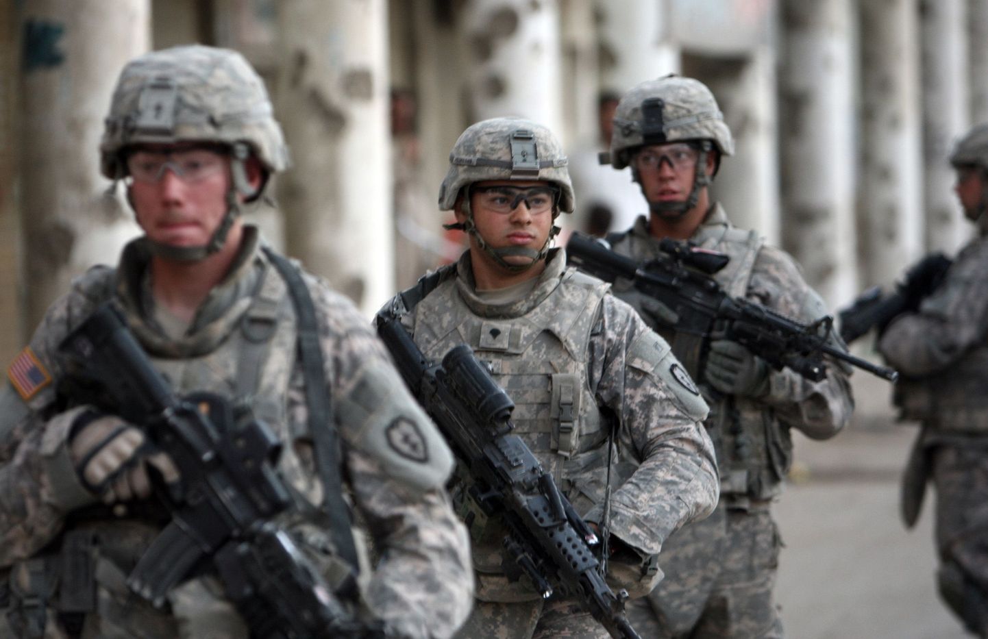 Ühendriikide sõdurid Iraagis.