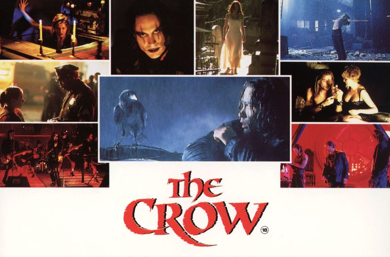 1994. aasta filmi «The Crow» reklaamplakat