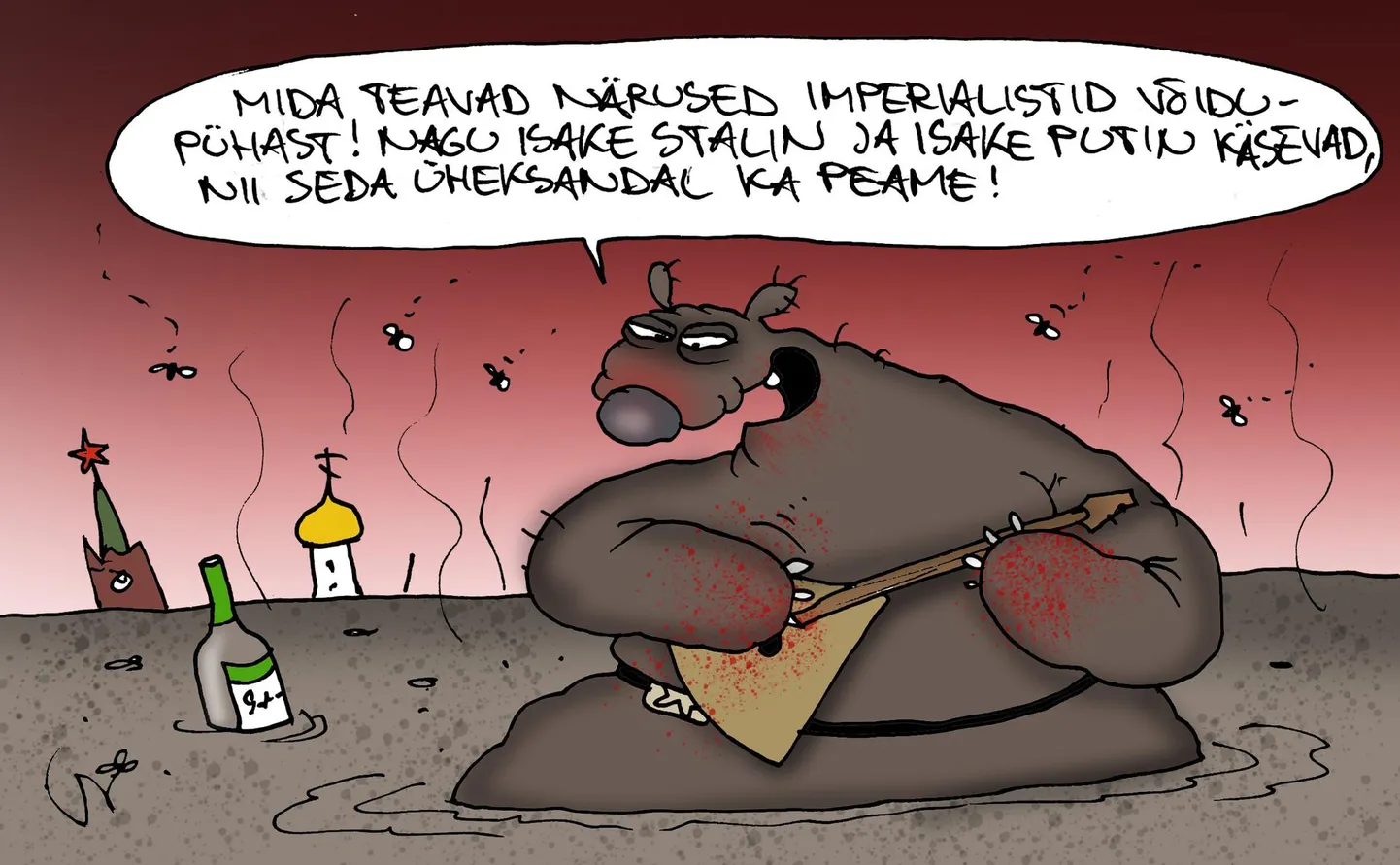 Päeva karikatuur. 8. mai 2025. FOTO: Urmas Nemvalts