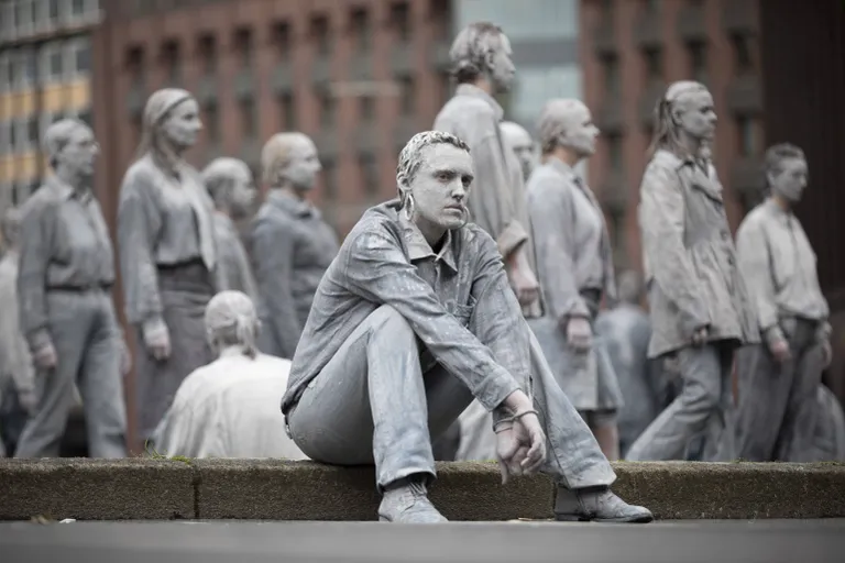 «Zombide» protest Hamburgis