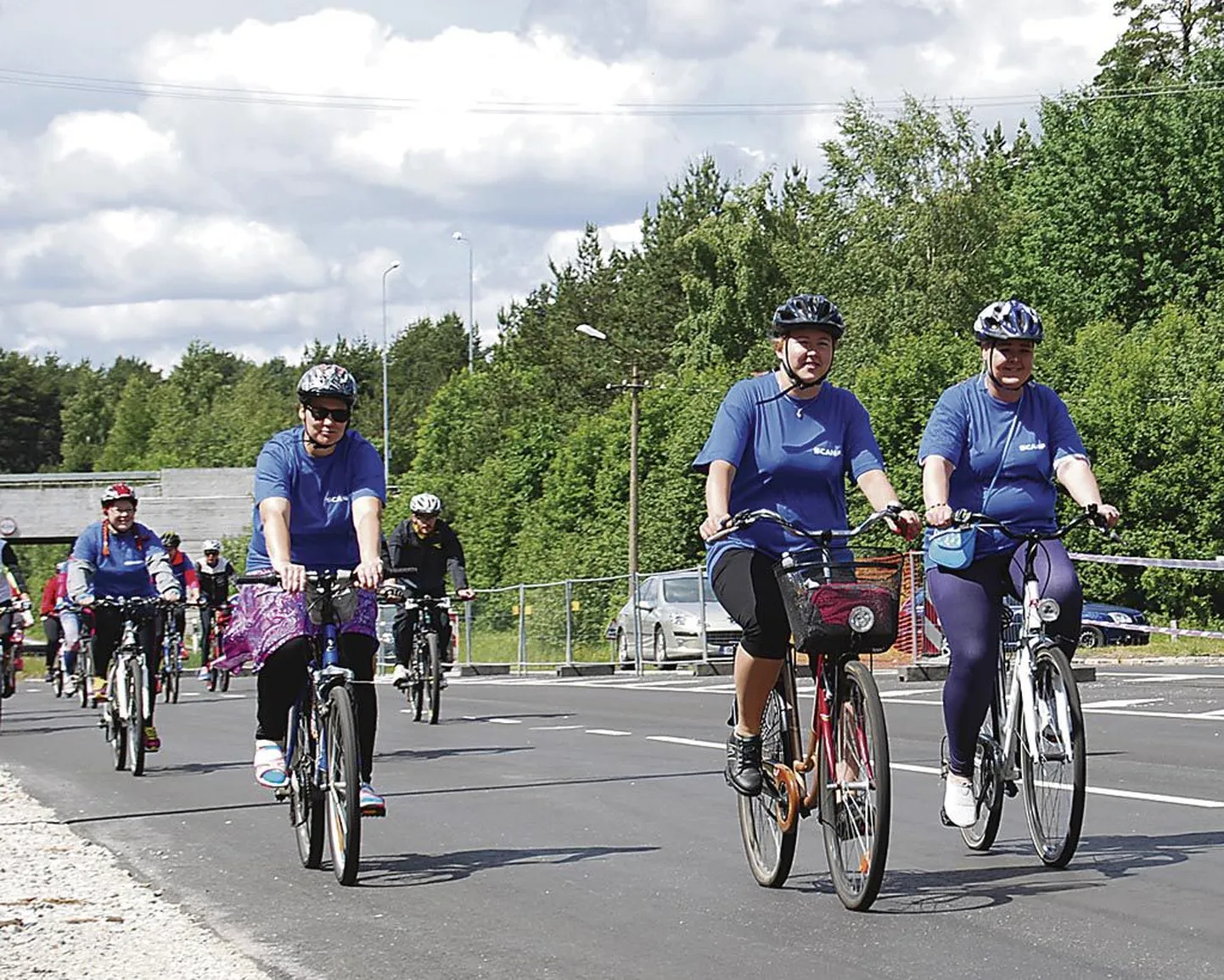 Mullusel Pärnu rattapäeva matkal paistis oma kollektiiviga silma OÜ Scanfil.