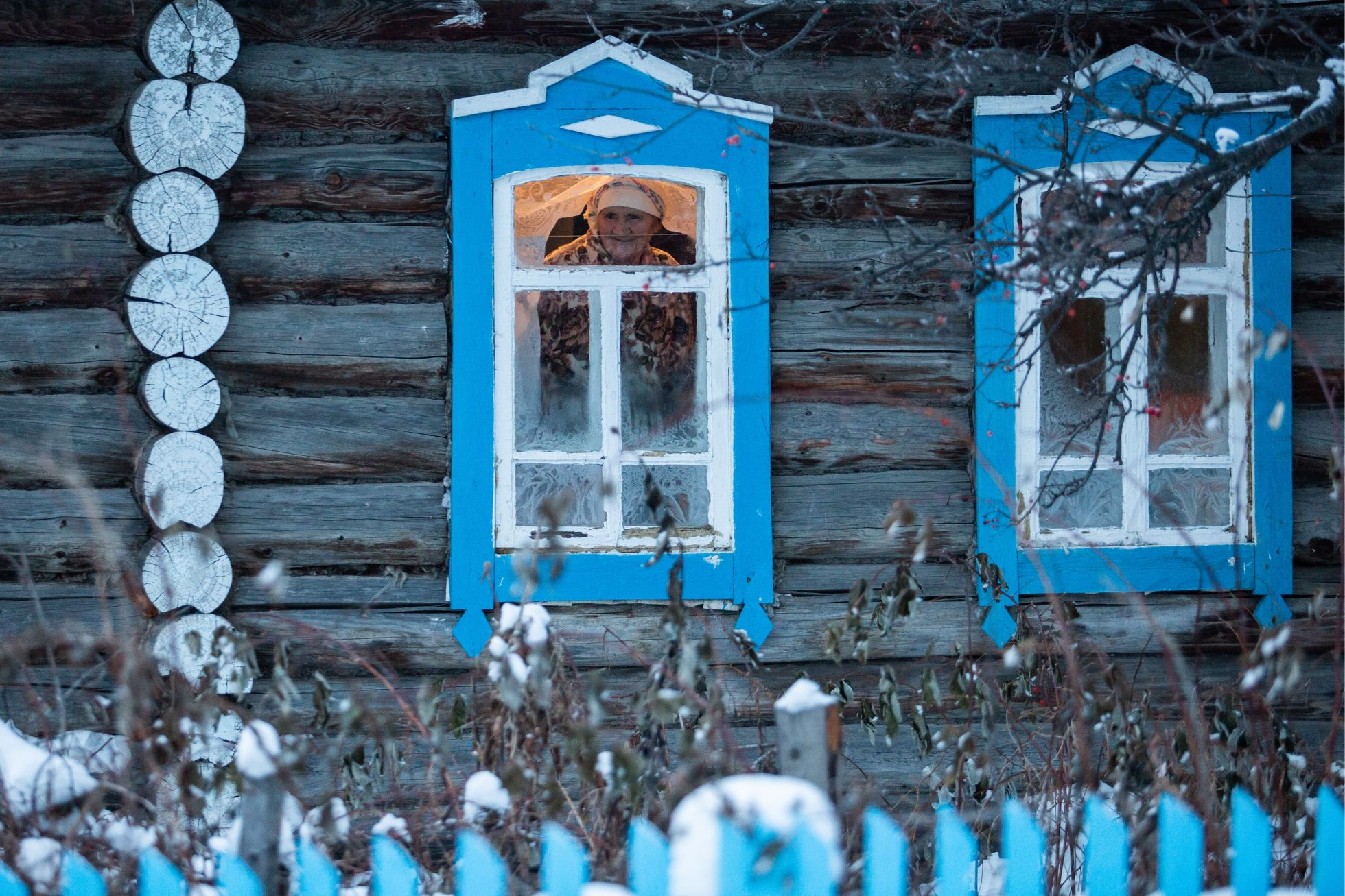 Иллюстративное фото. Деревня в Омской области, осень 2018, фото Дмитрий Феоктистов, ИТАР-ТАСС