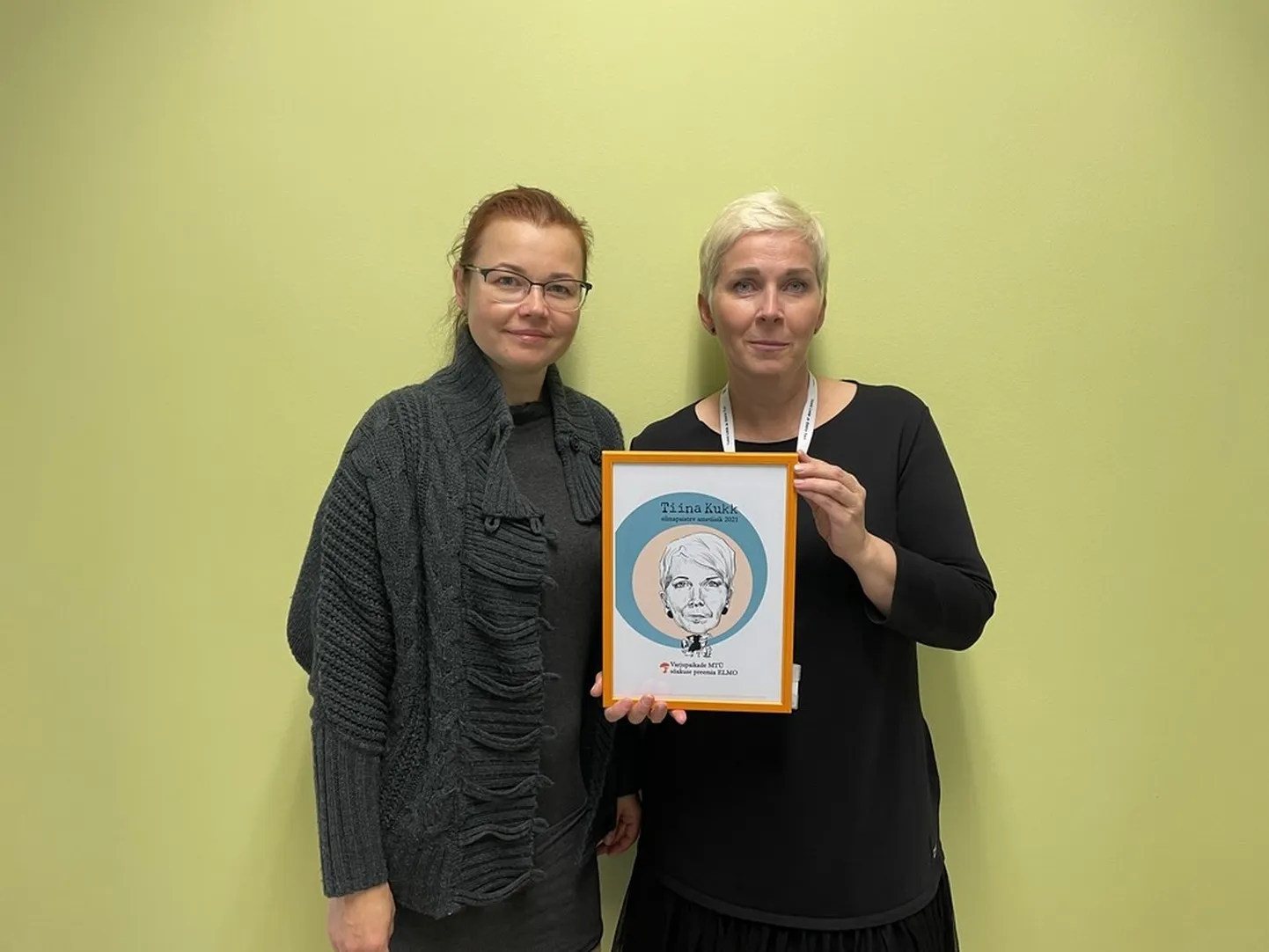 Tiina Kukk sai tänavuse Elmo nimelise preemia