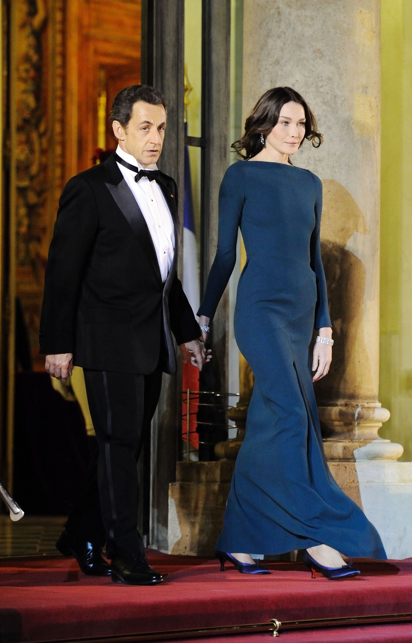 Nicolas Sarkozy  ja Carla Bruni-Sarkozy
