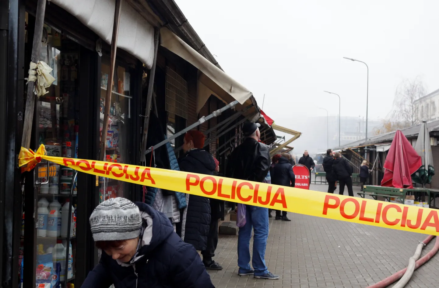 Территория Рижского центрального рынка