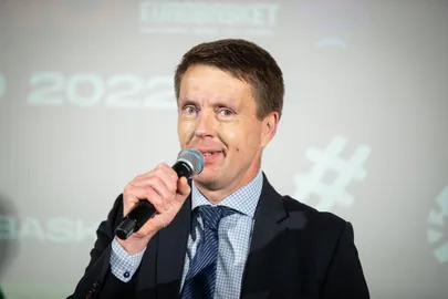 Eesti korvpalliliidu president Priit Sarapuu.