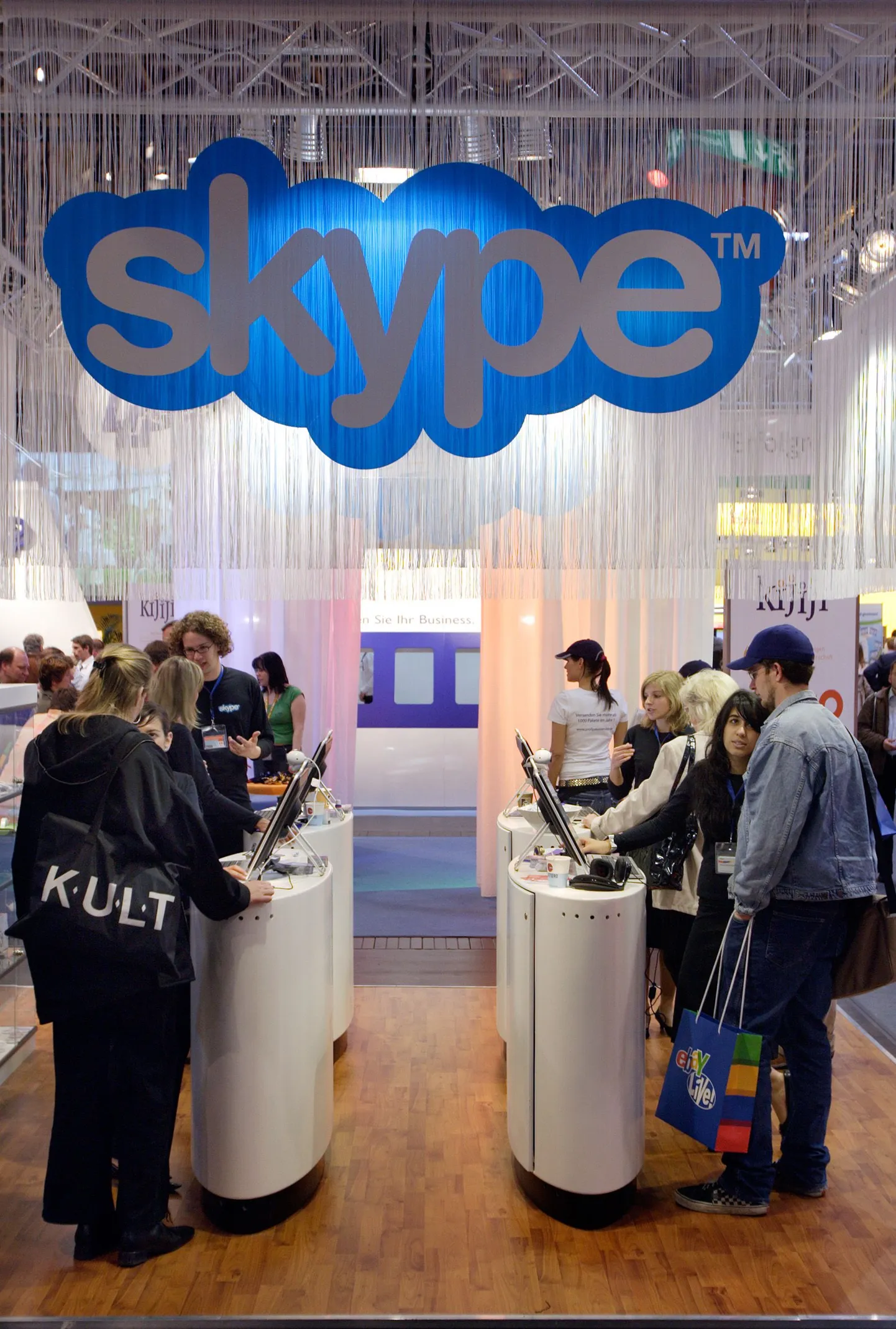 Skype'i logo.