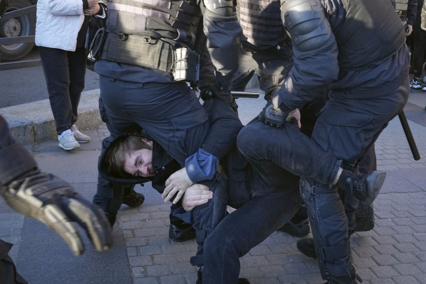 Задержания на протестах в Санкт-Петербурге, 24 сентября.