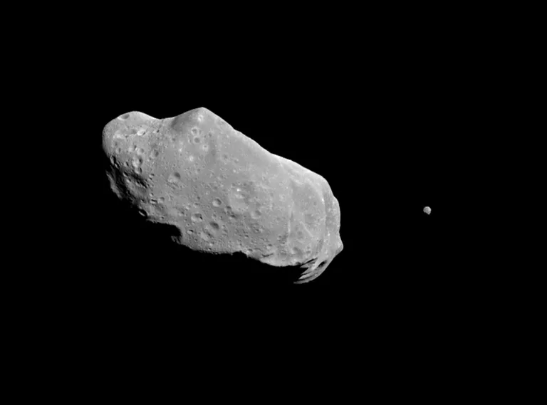 Asteroid. Pilt on illustreeriv