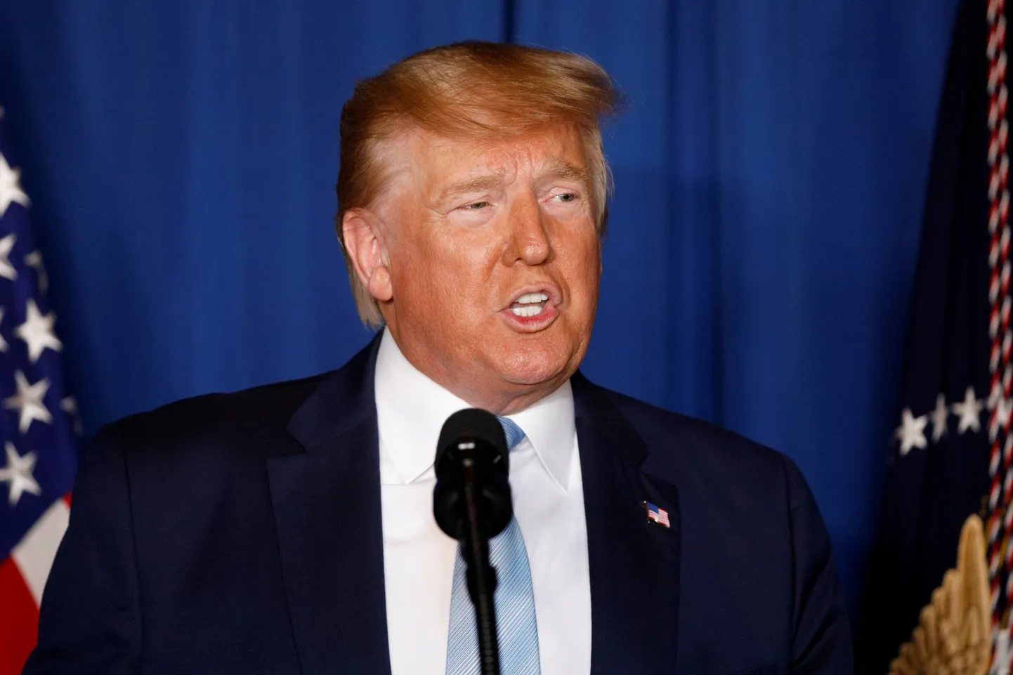 USA president Donald Trump.