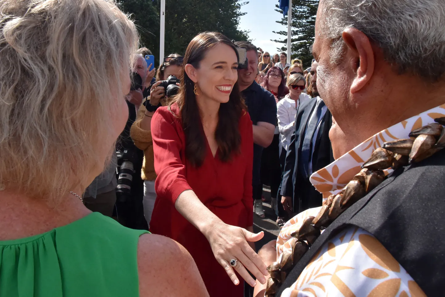 Jacinda Ardern.