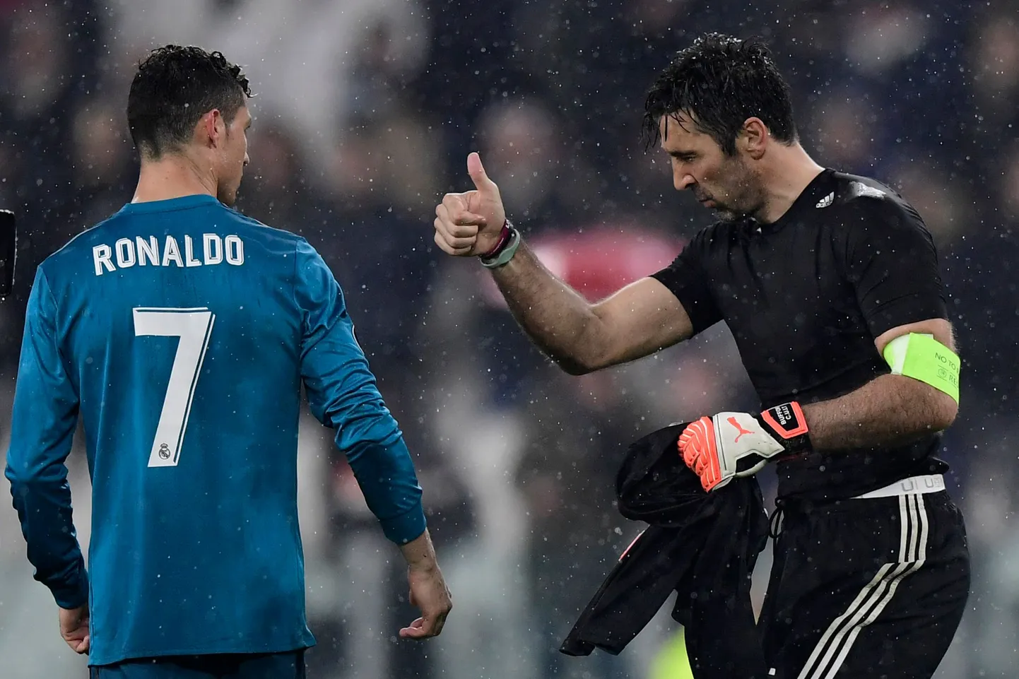 Gianluigi Buffon tunnustab Cristiano Ronaldot: oled parim.