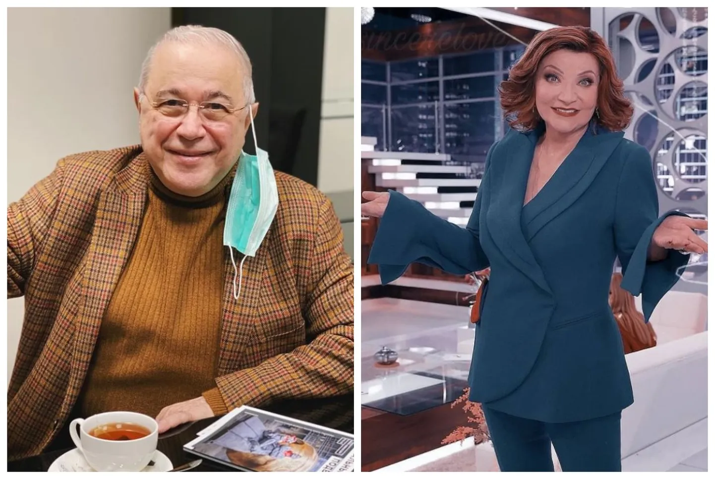 Евгений Петросян и Елена Степаненко
