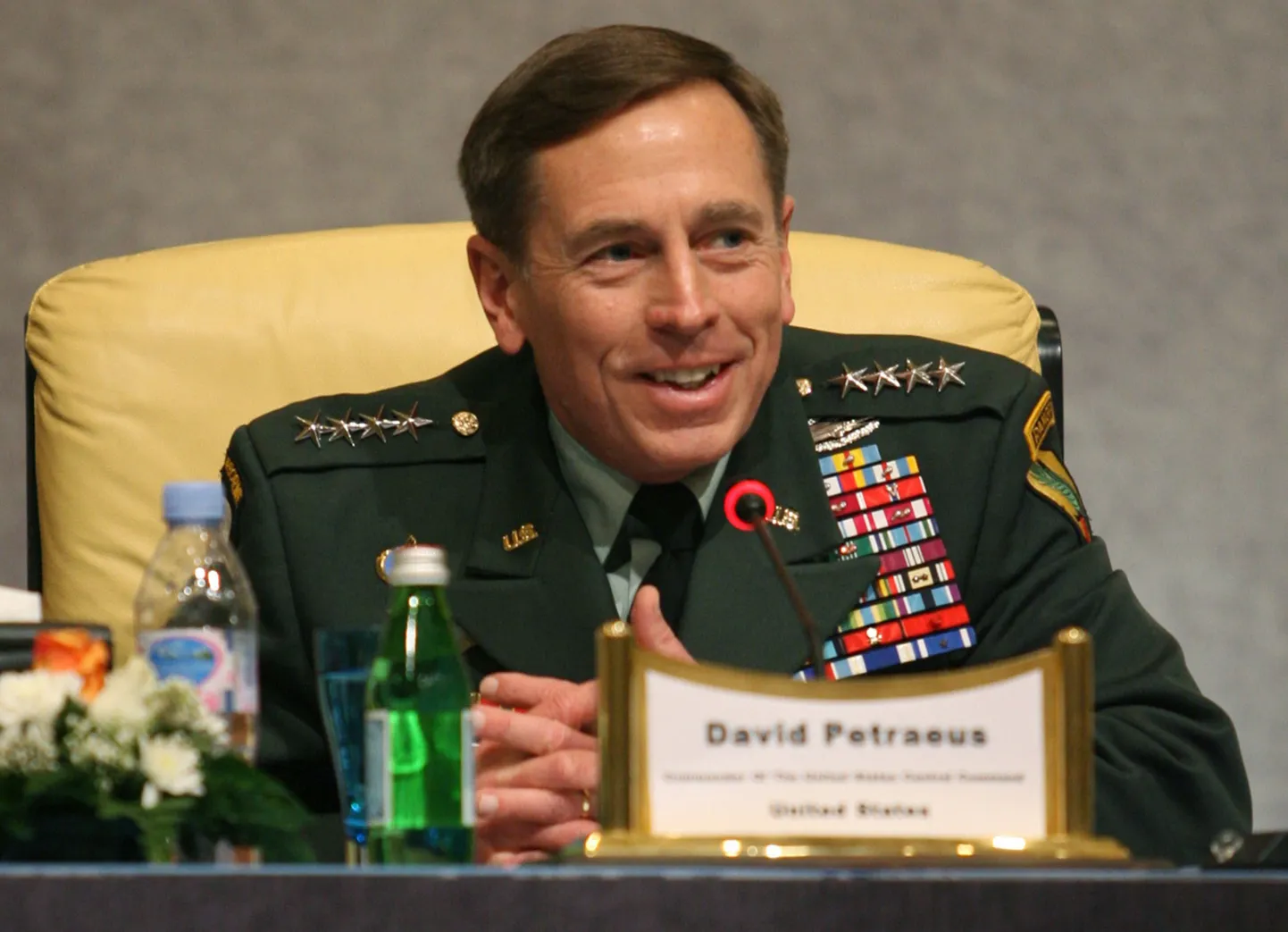 USA keskväejuhatuse komandör David Petraeus.