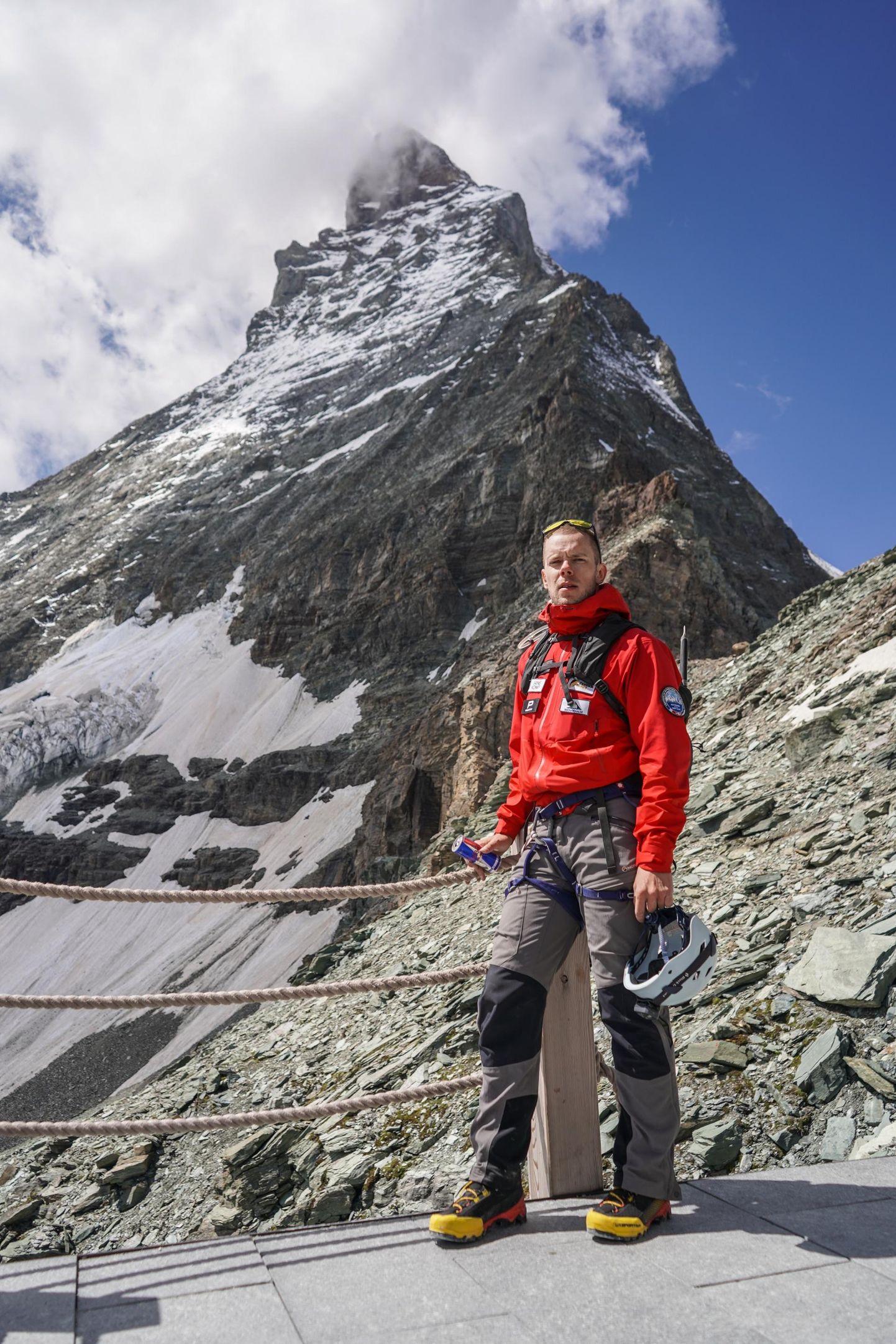 Uhke terava tipuga Matterhorn Šveitsi ja Itaalia piiril on alpinistide jaoks ihaldusväärne vallutus. Kaspar Eevald käis üleval ära ja jahib nüüd veel kõrgemaid tippe.