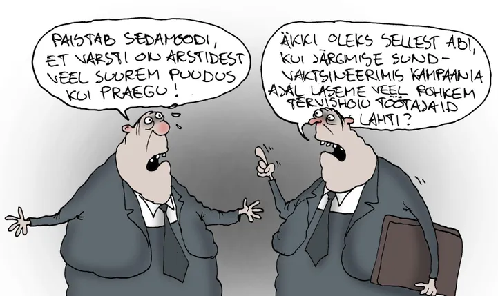 JUHTKIRI Eesti vajab arste ja hingearste