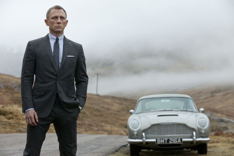 Daniel Craig James Bondina filmis «Skyfall»
