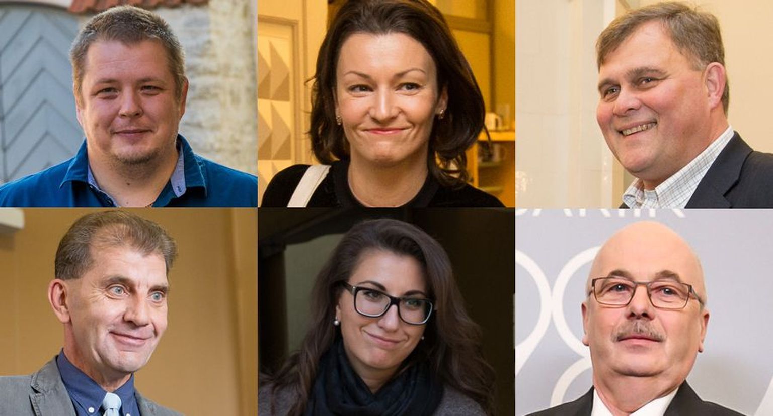 Erki Savisaar, Yoko Alender, Raivo Aeg, Märt Sults, Olga Ivanova ja Einar Vallbaum.