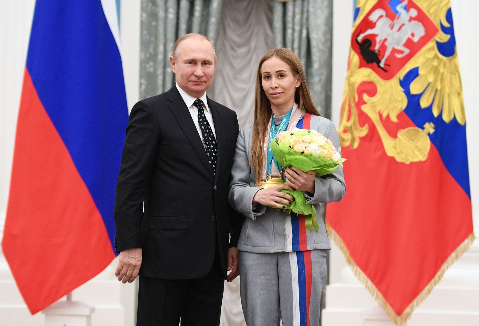 Venemaa president Vladimir Putin ja Mihalina Lõsova
