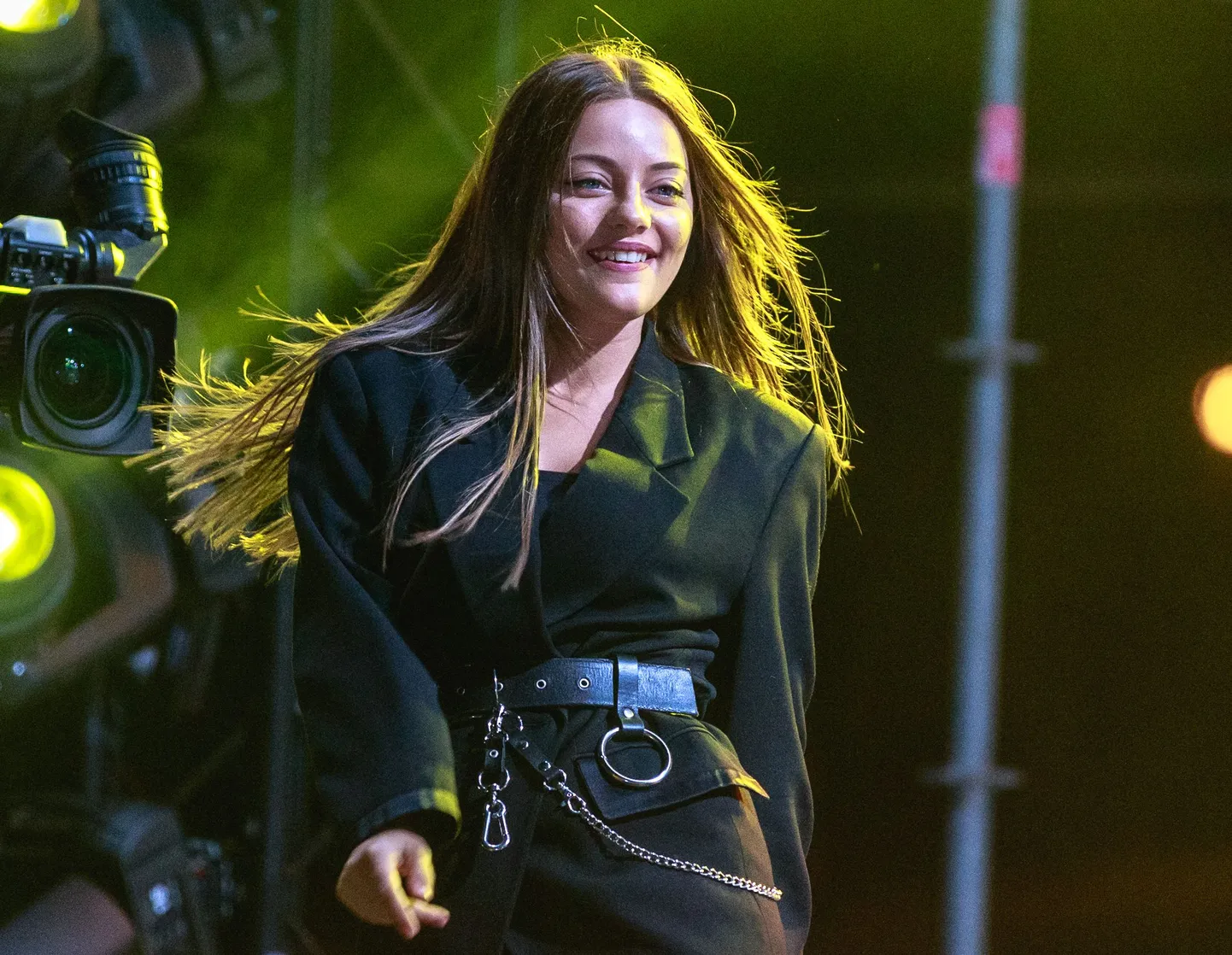 Katja Kischuk Tallinna lauluväljakul, 22. august 2018.