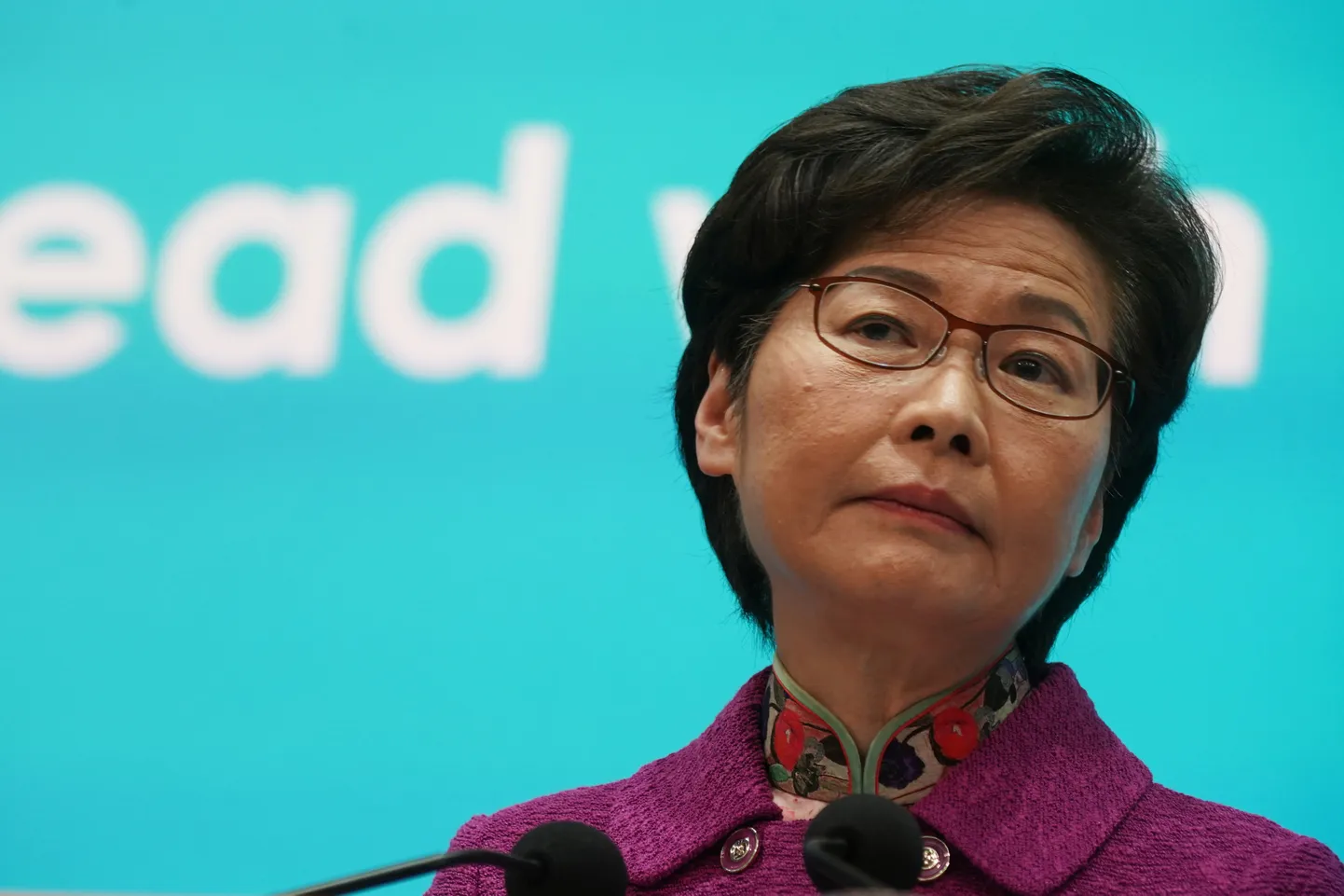 Carrie Lam.