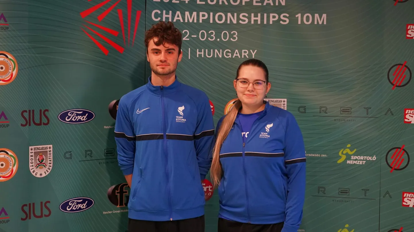 Euroopa õhkrelvadest laskmise meistrivõistlustel Ungaris osalevad Eesti koondise koosseisus ka Viljandi laskurid Aleksander Kalitventsev ja Marja Kirss.