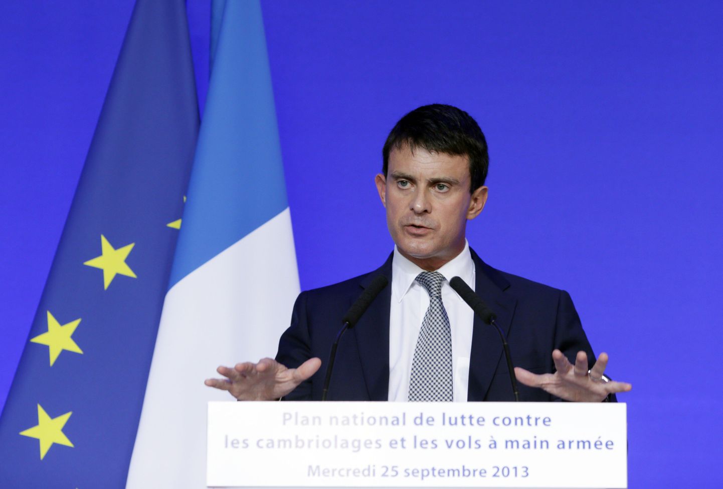 Prantsuse siseminister Manuel Valls.