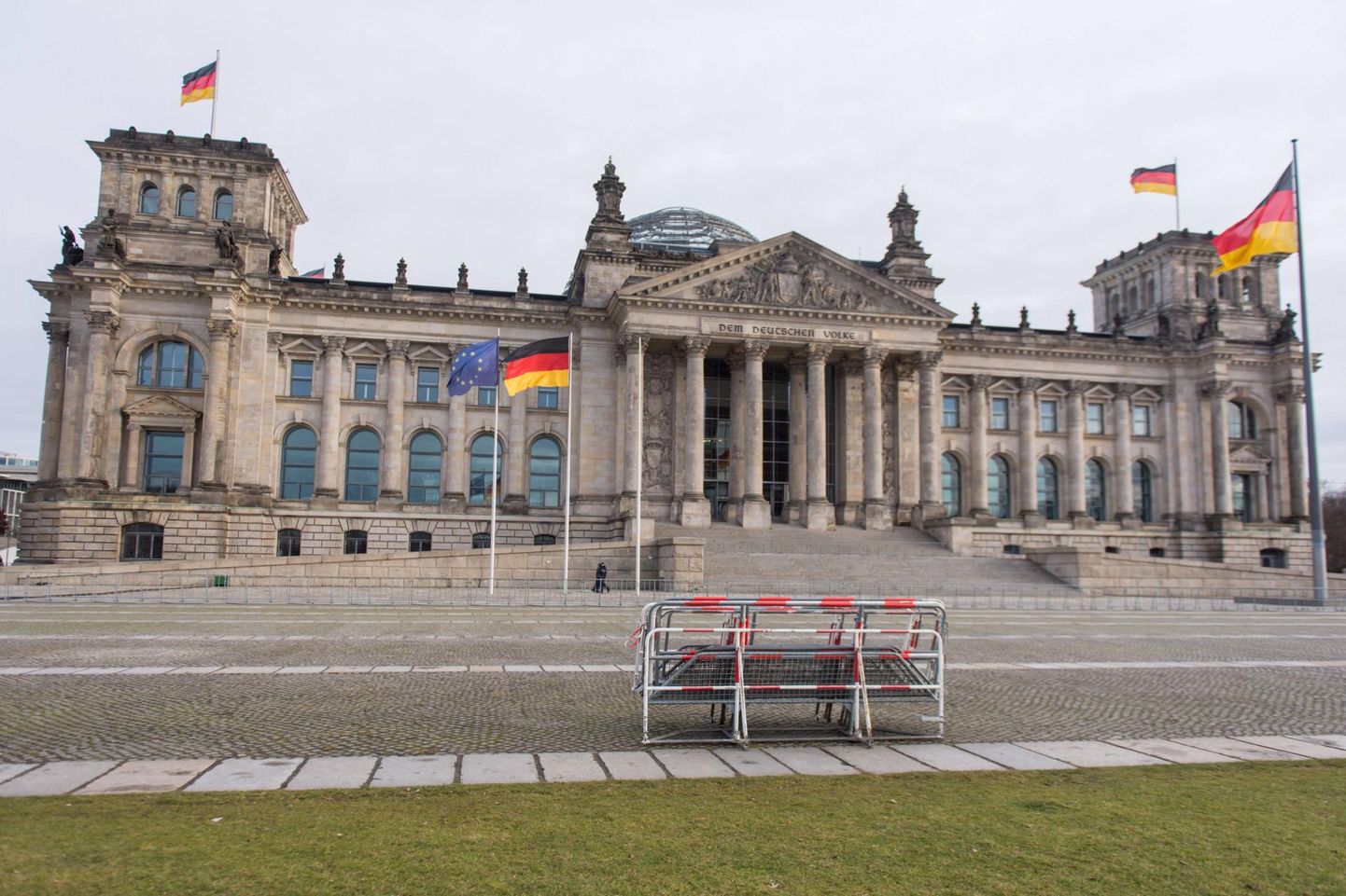 Saksa riigipäevahoone Berliinis 2021. aastal