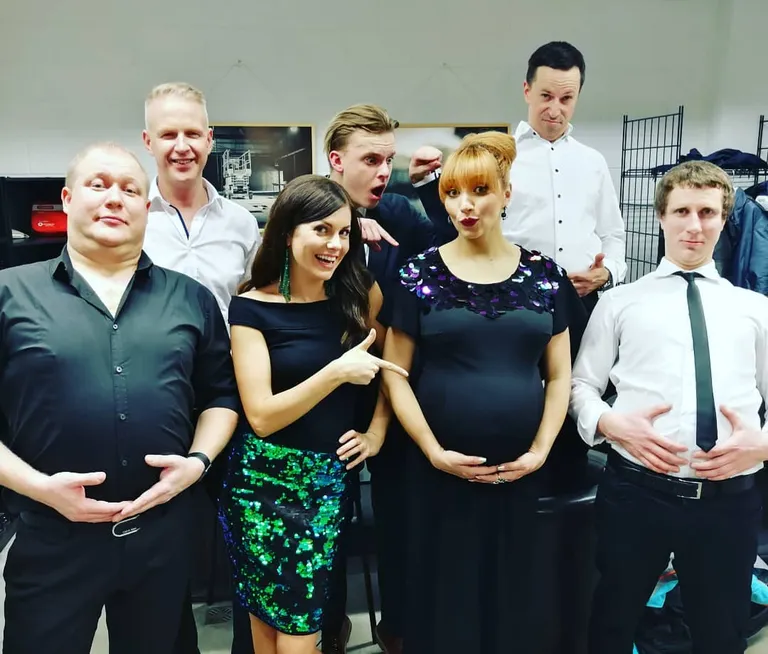 Ansambel «Swingers», Timo Vendt, Mihkel Mattisen, Jüri Pootsmann, Indrek Sarrap, Birgit Sarrap ja Tatjana Mihhailova-Saar